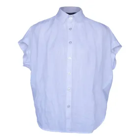 Classic Linen White Blouse