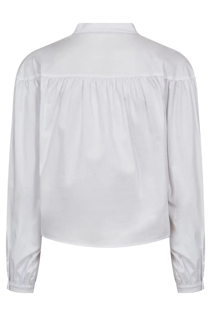 Co Crisp Crystal Shirt 35601 | White | Bluse fra Co'couture