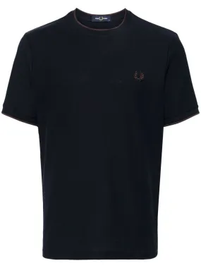 crepe piqué t-shirt
