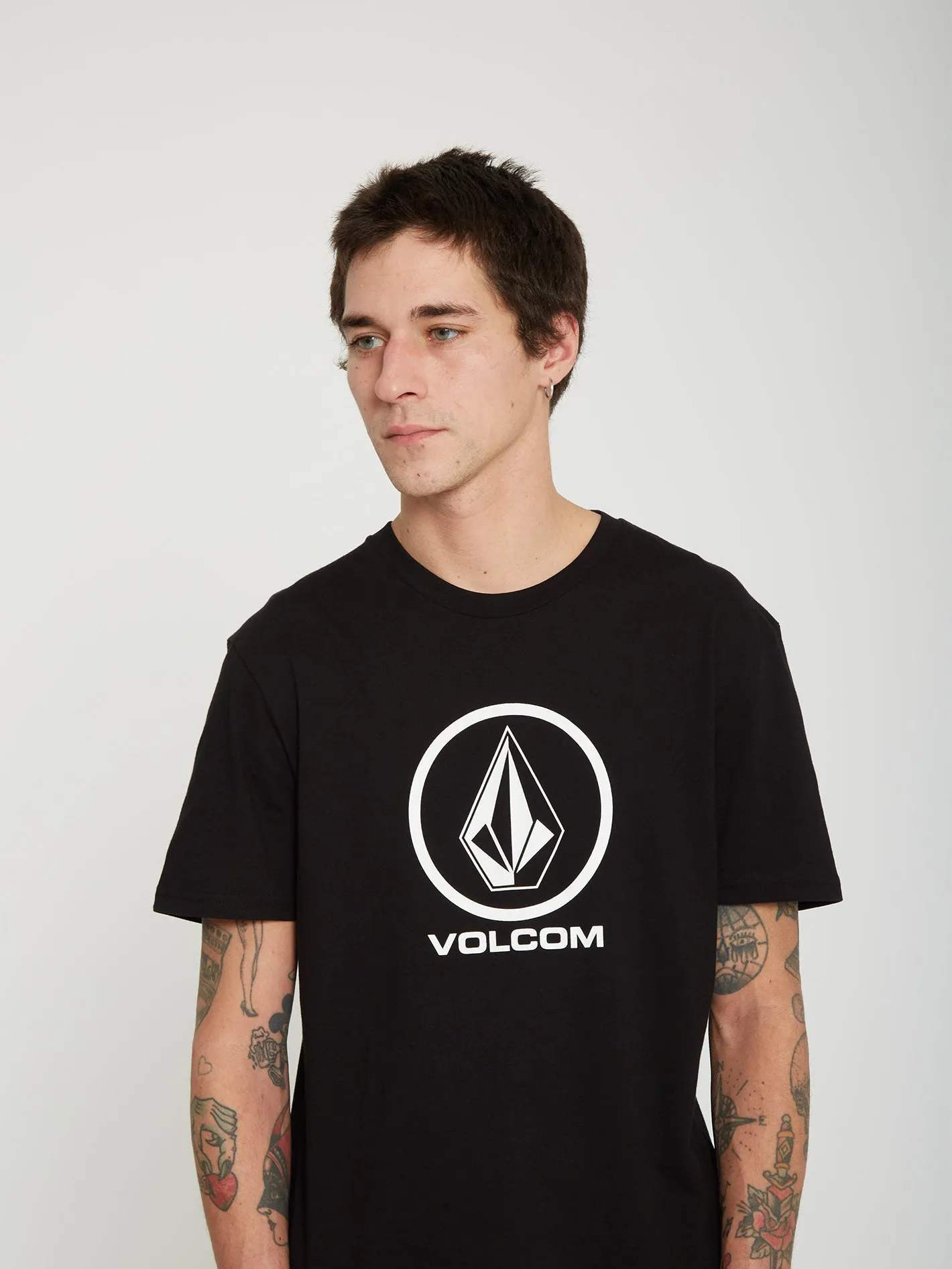 Crisp Stone T-shirt - BLACK
