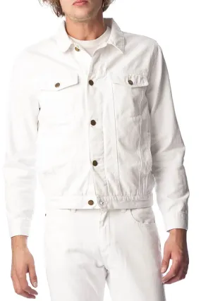 Denim Jacket - White Current