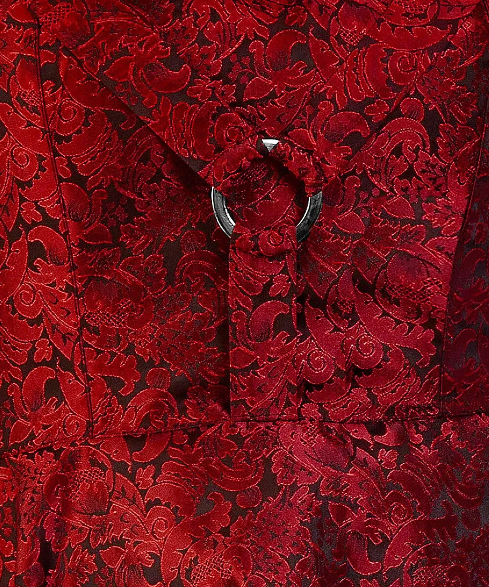 Elisheba Brocade Skater Dress