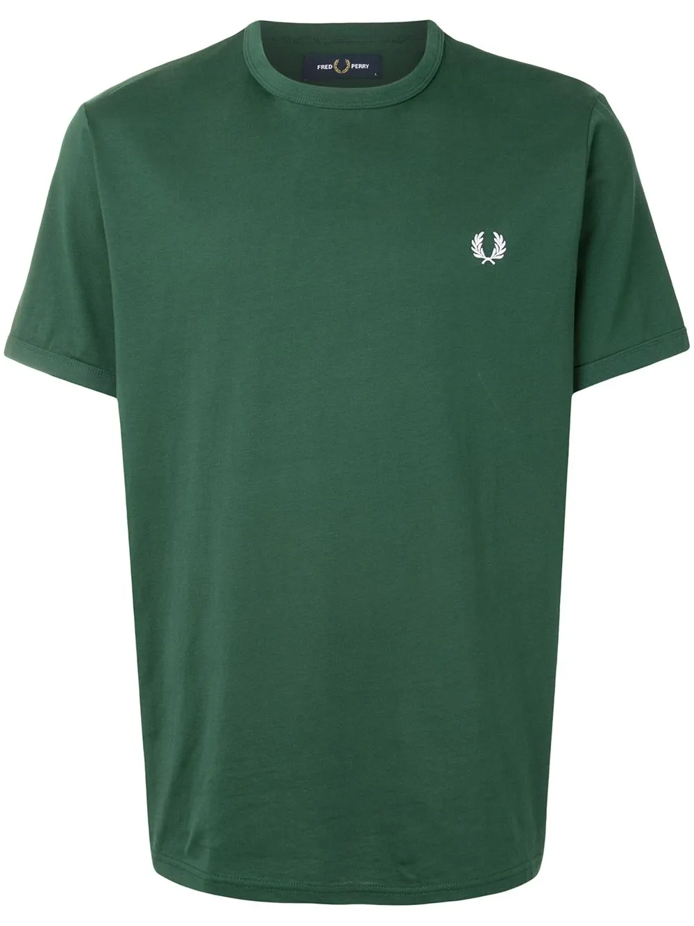 embroidered logo cotton T-shirt