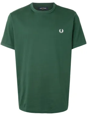 embroidered logo cotton T-shirt