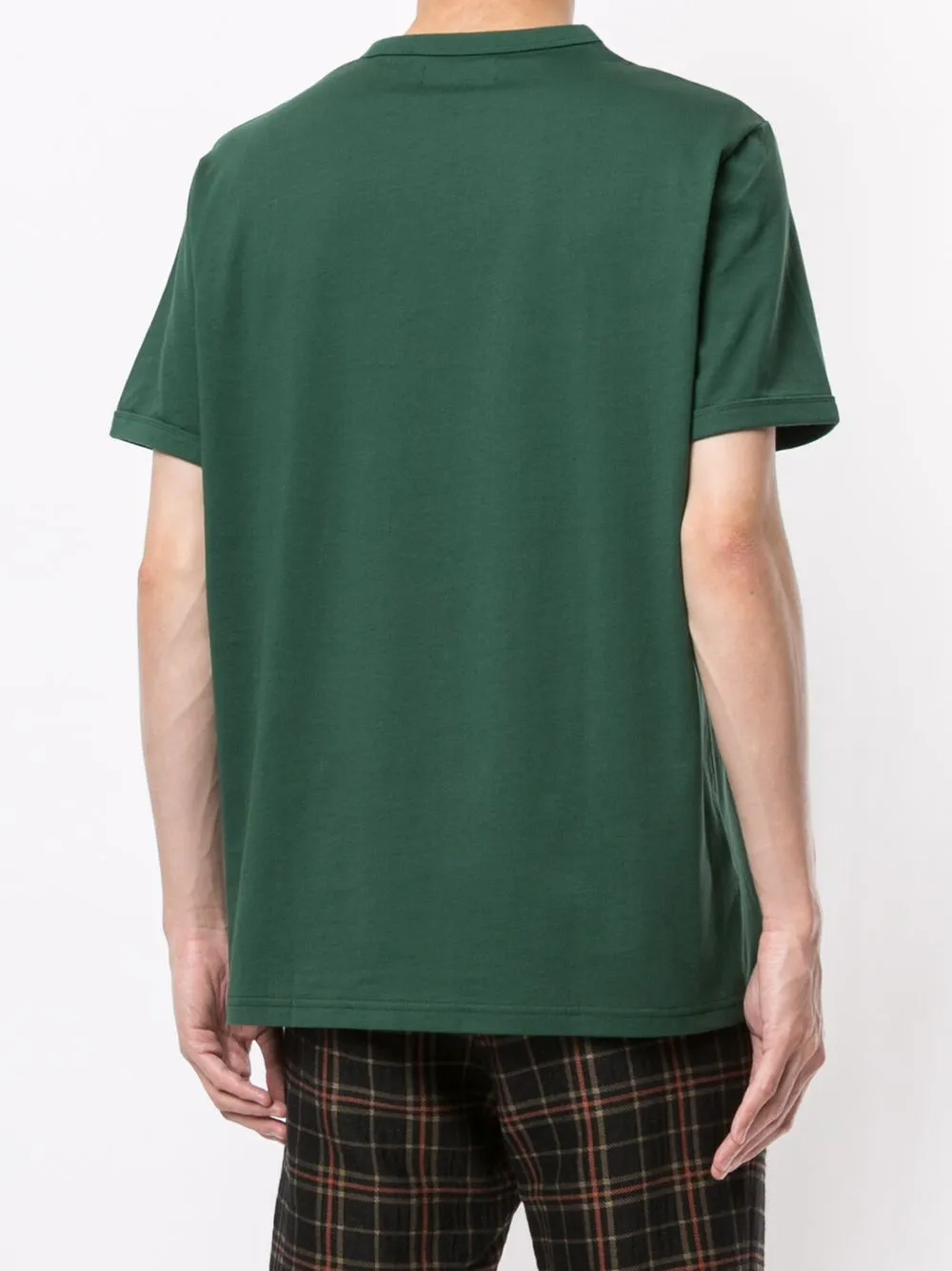 embroidered logo cotton T-shirt