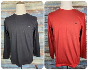 FYNCH HATTON LONG SLEEVE COTTON T-SHIRTS