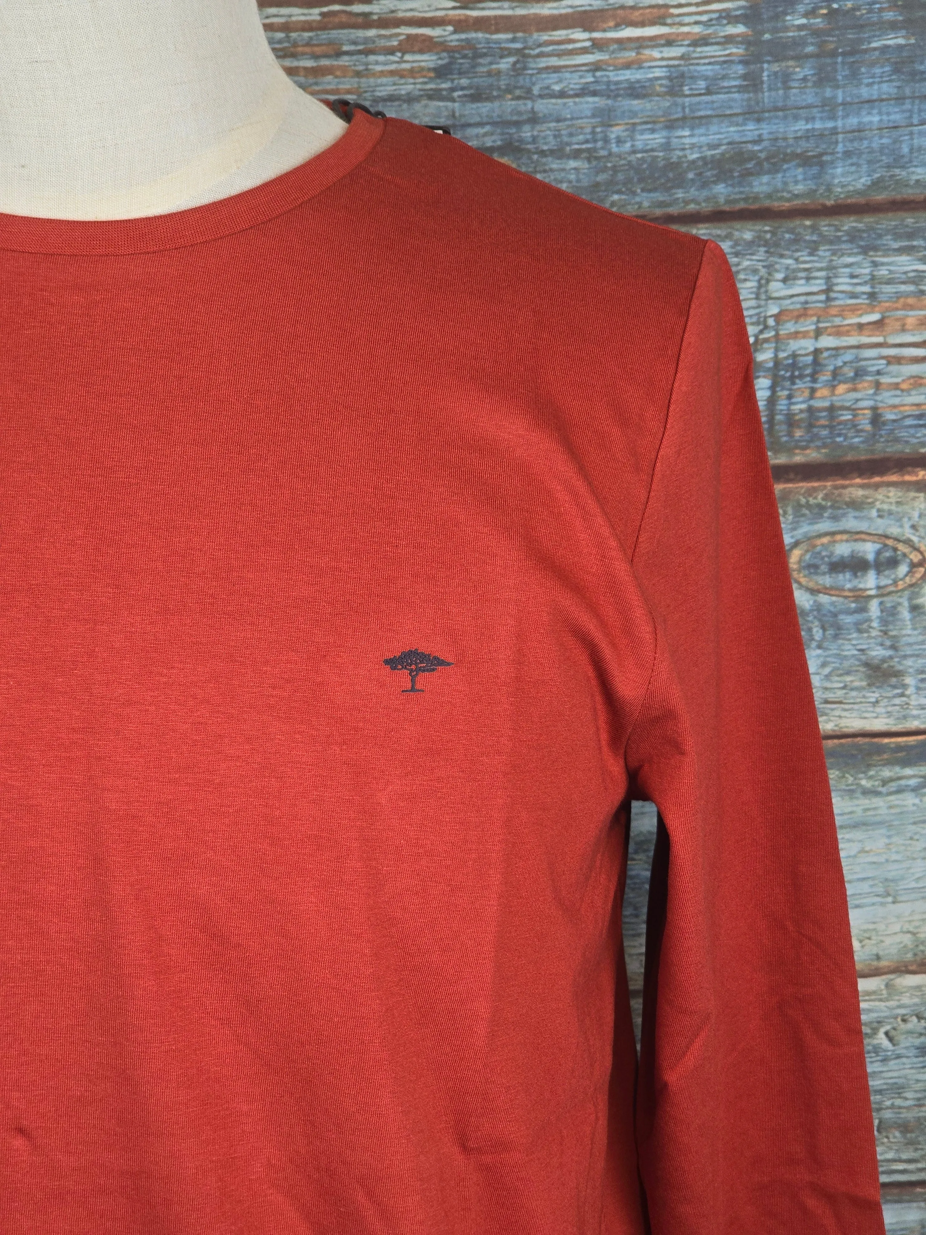 FYNCH HATTON LONG SLEEVE COTTON T-SHIRTS