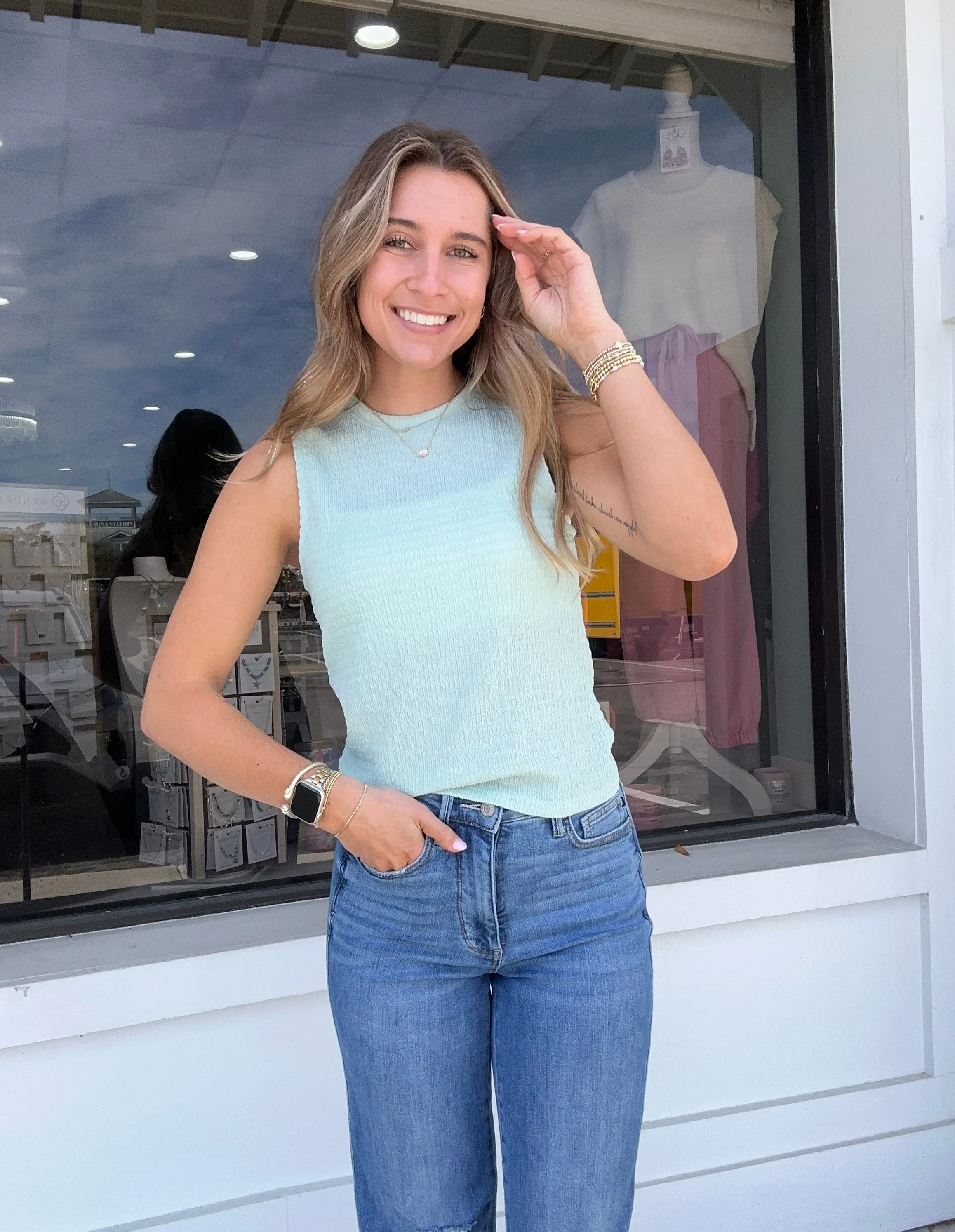 Go Getter Relaxed Fit Sleeveless Top
