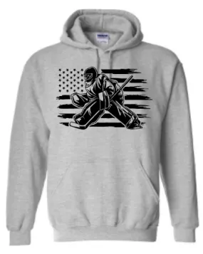 Goalie Hockey Design - Tee and Hoodie Options
