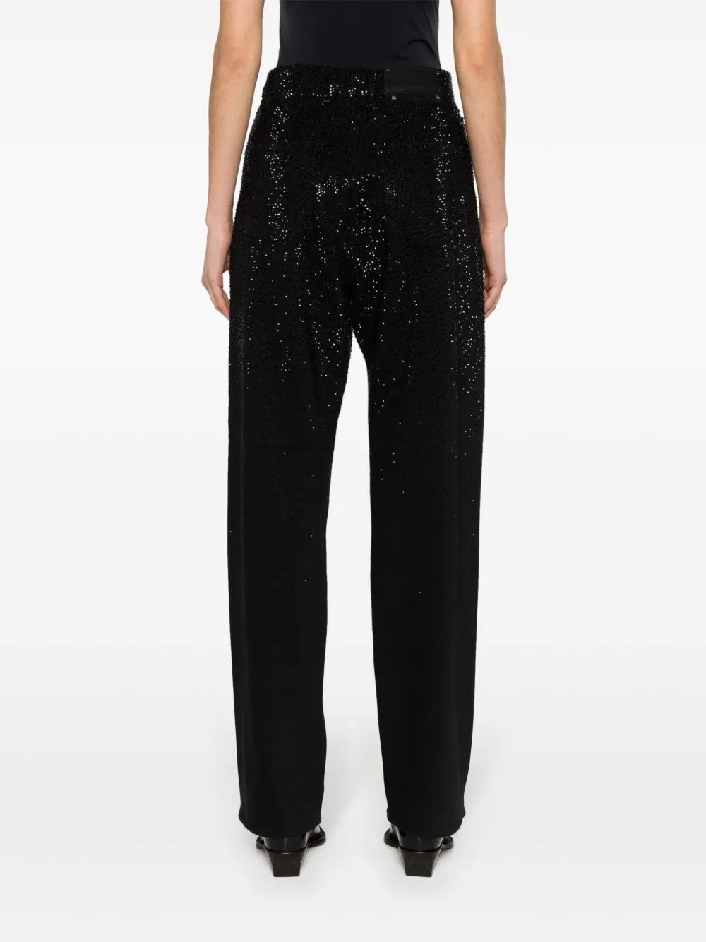 Golden Goose crystal embellished jeans