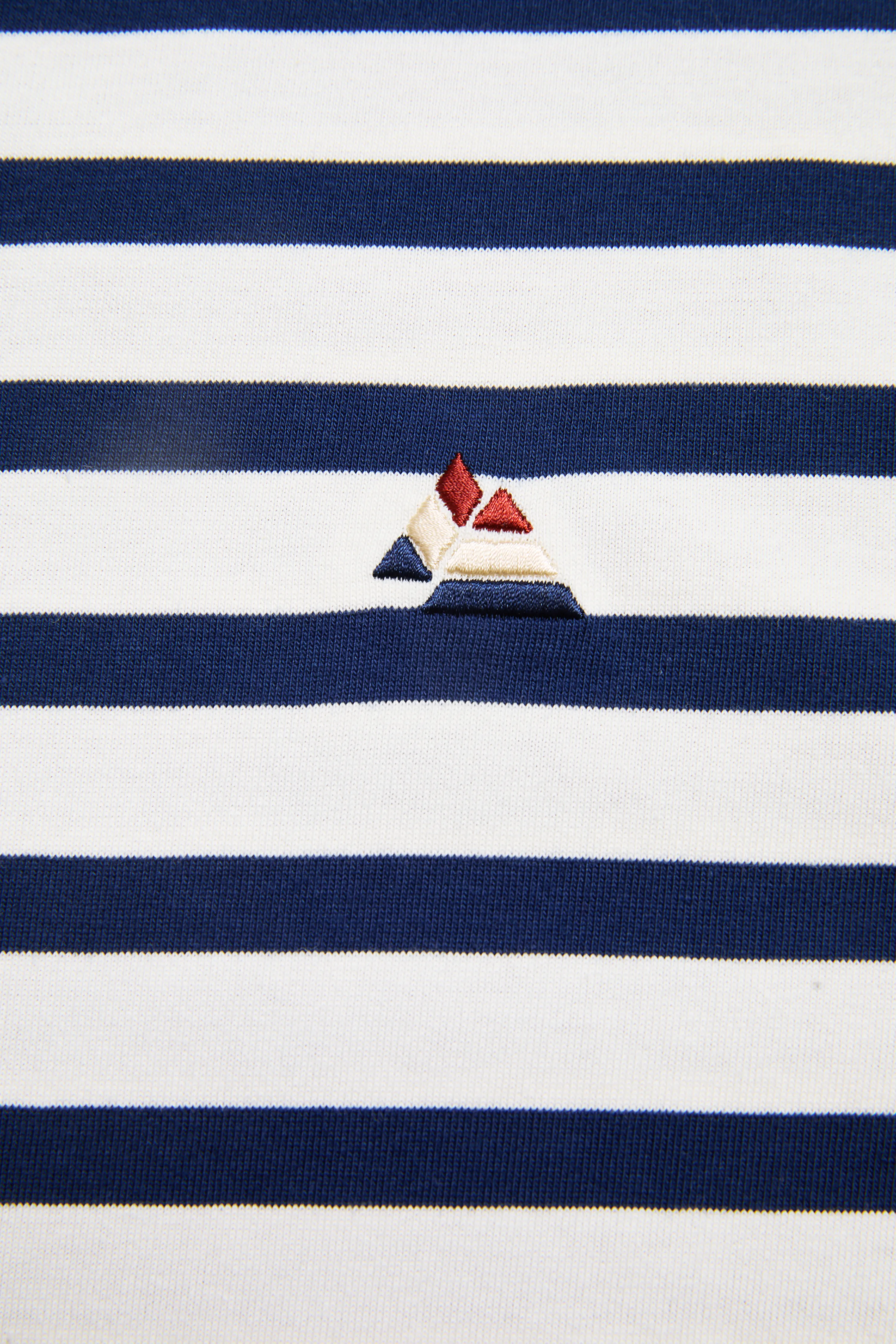 Harbour Stripe Tee in Blue