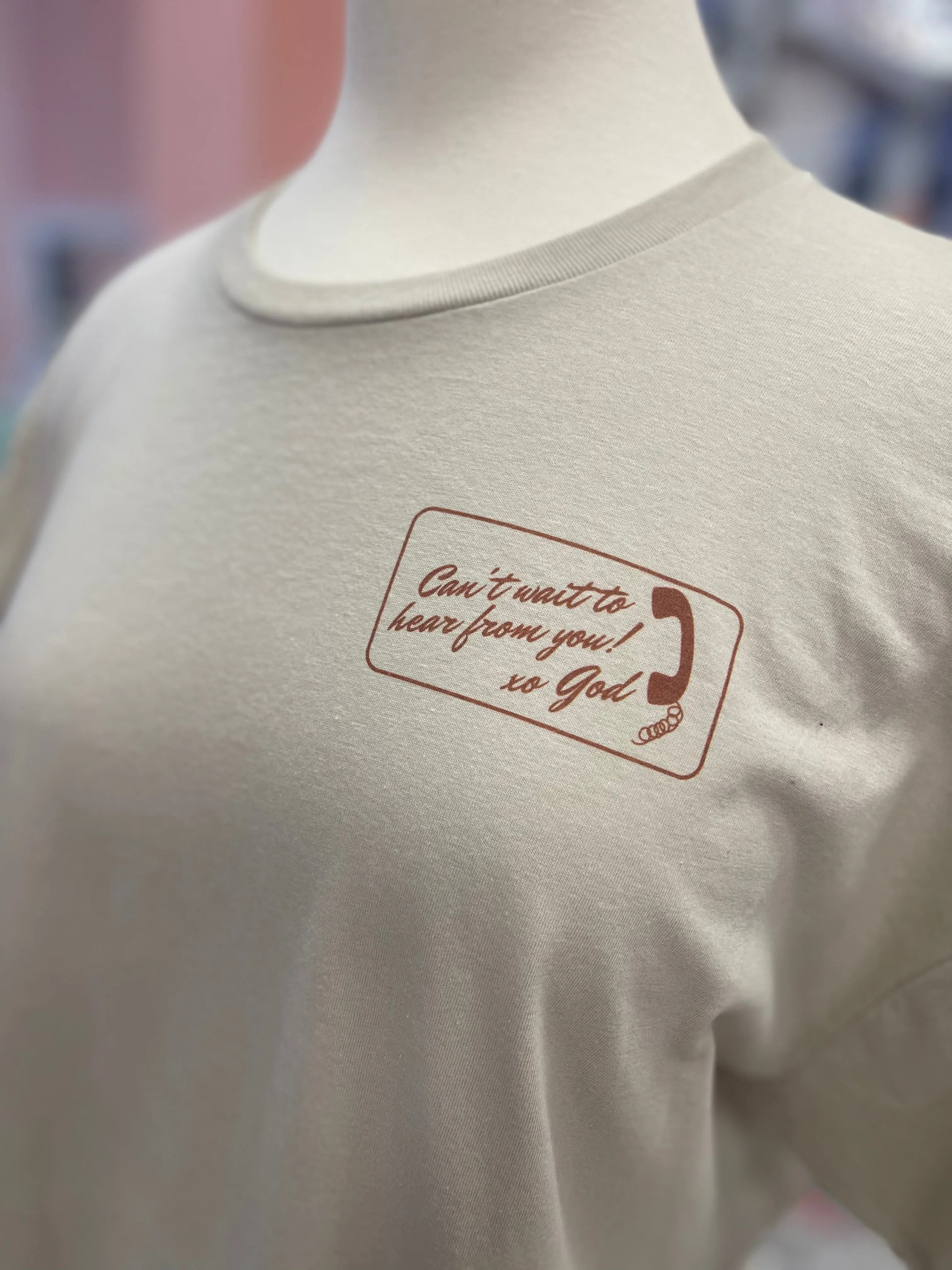 Have You Talked To God Lately? ~ Retro Phone Graphic Tee
