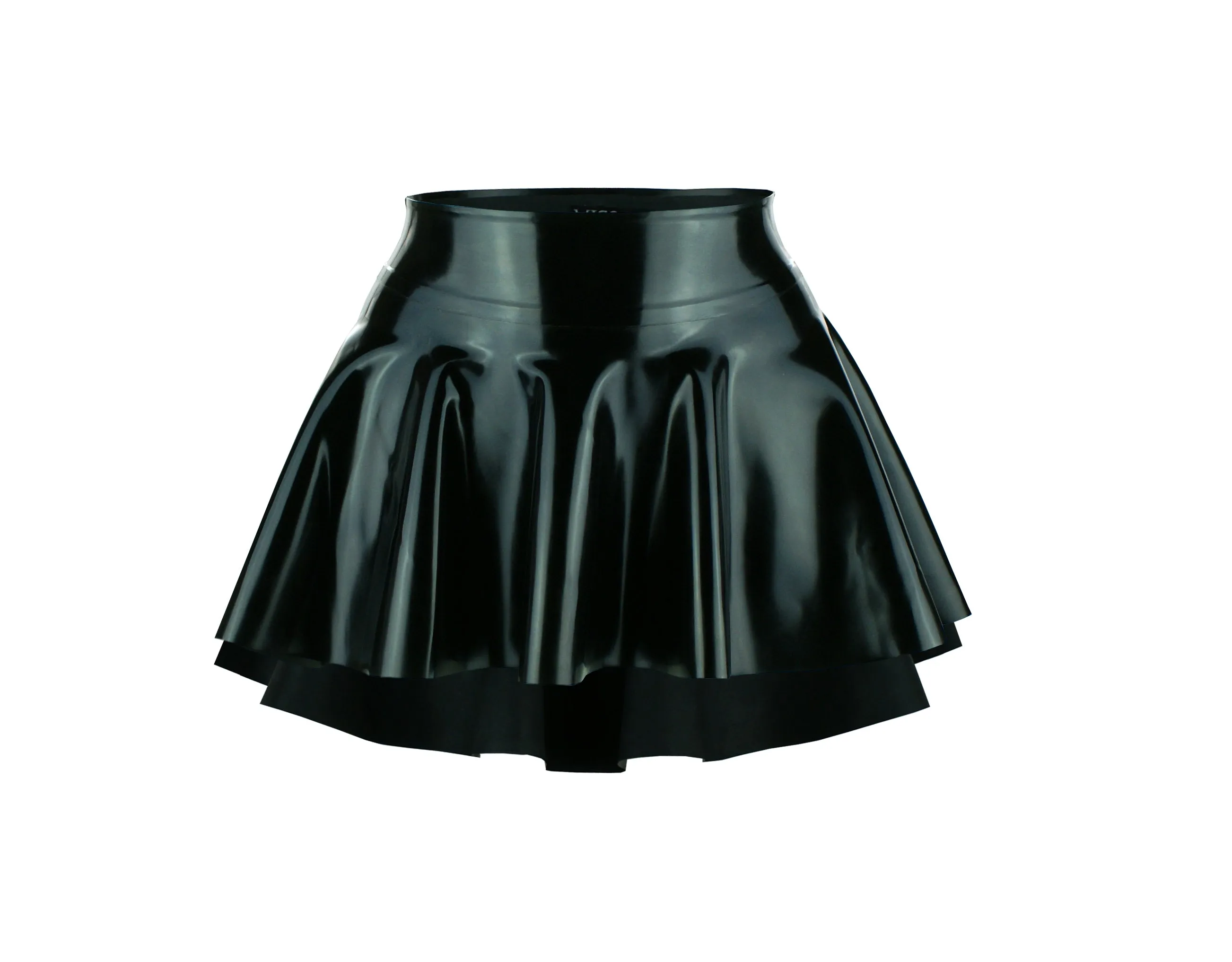 Hi-lo Micro Mini Skater Skirt