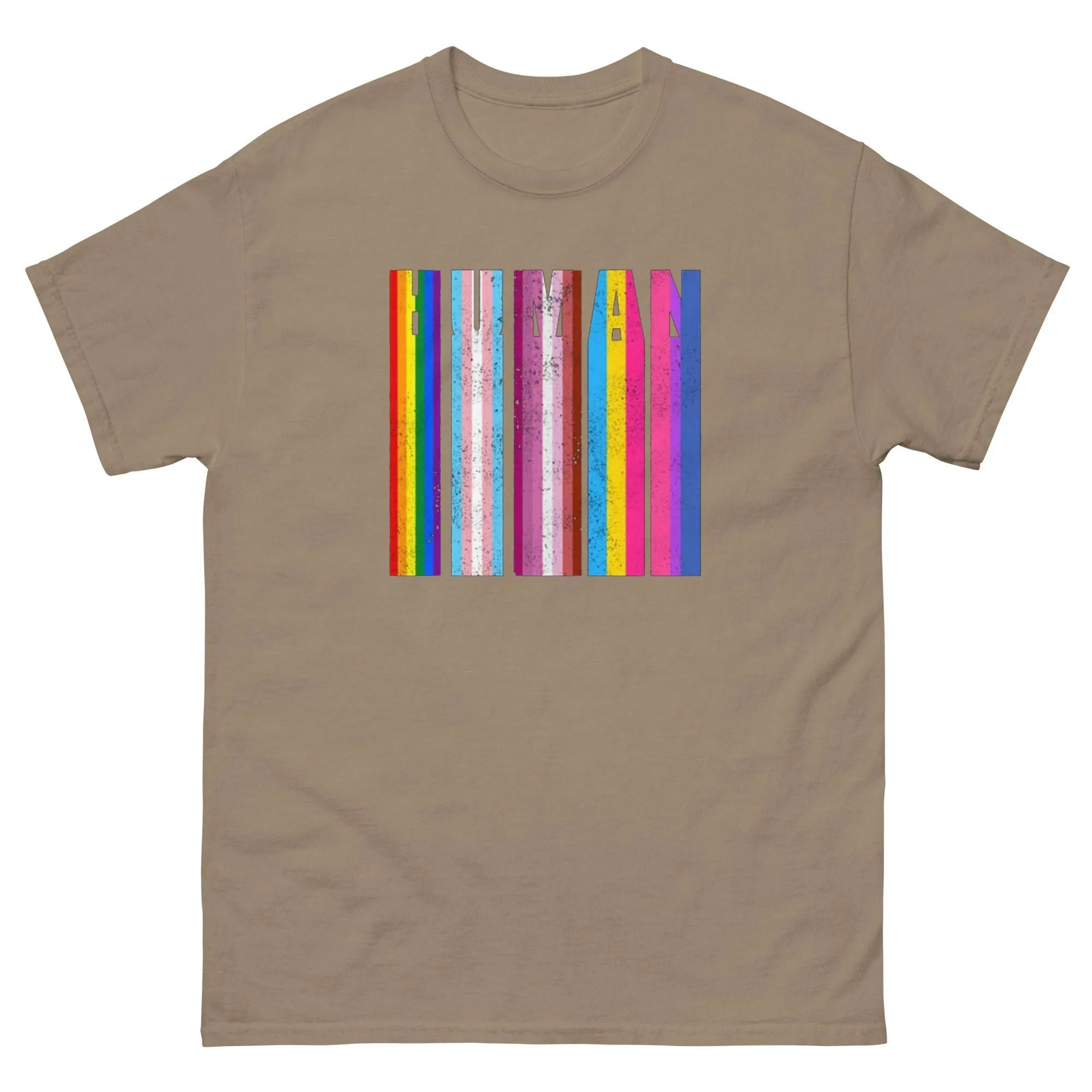 Human Melting Flag classic tee