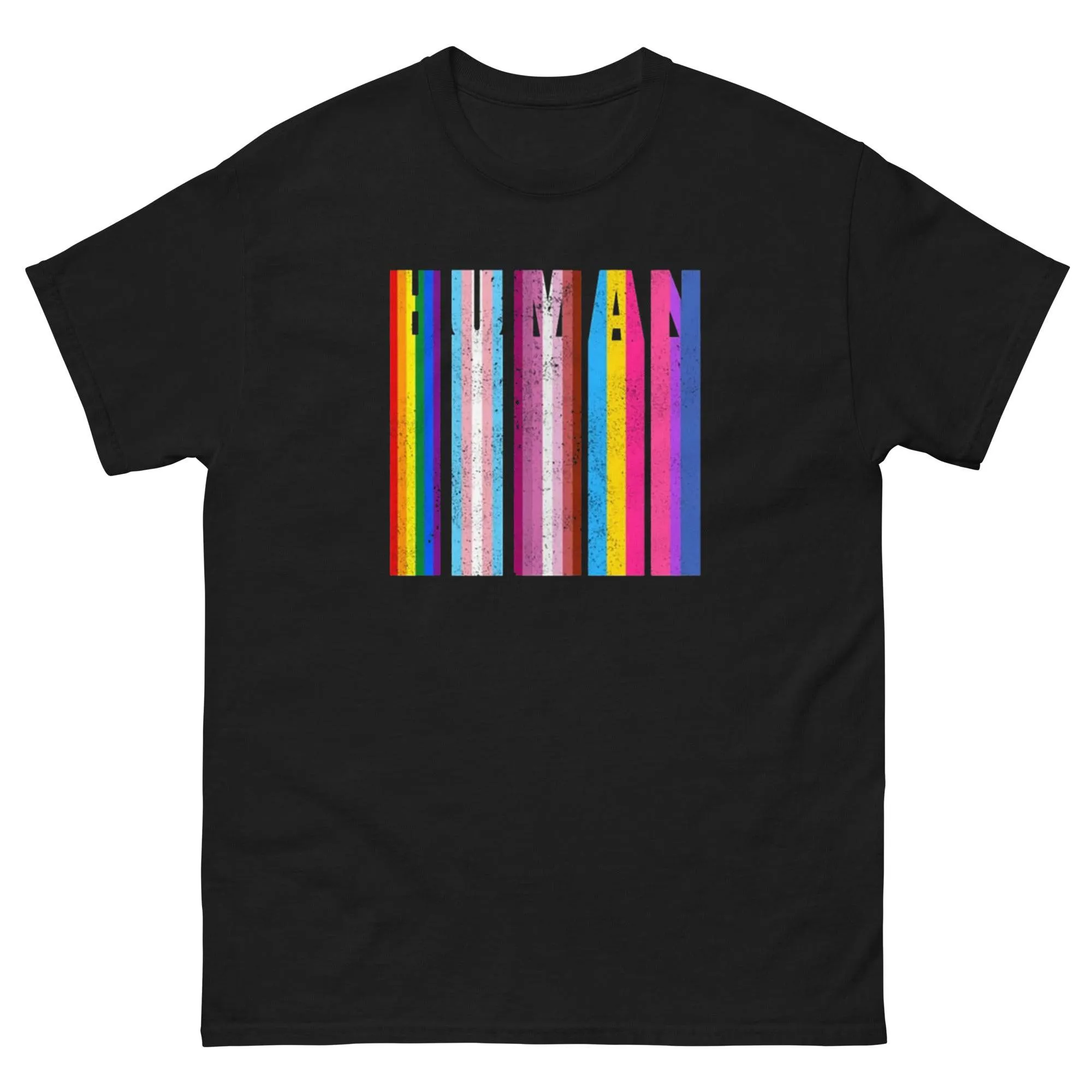 Human Melting Flag classic tee