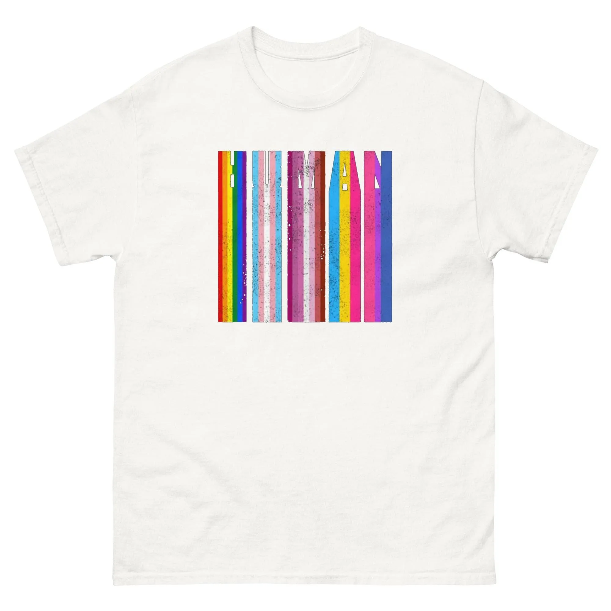 Human Melting Flag classic tee