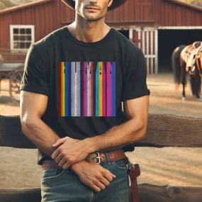Human Melting Flag classic tee