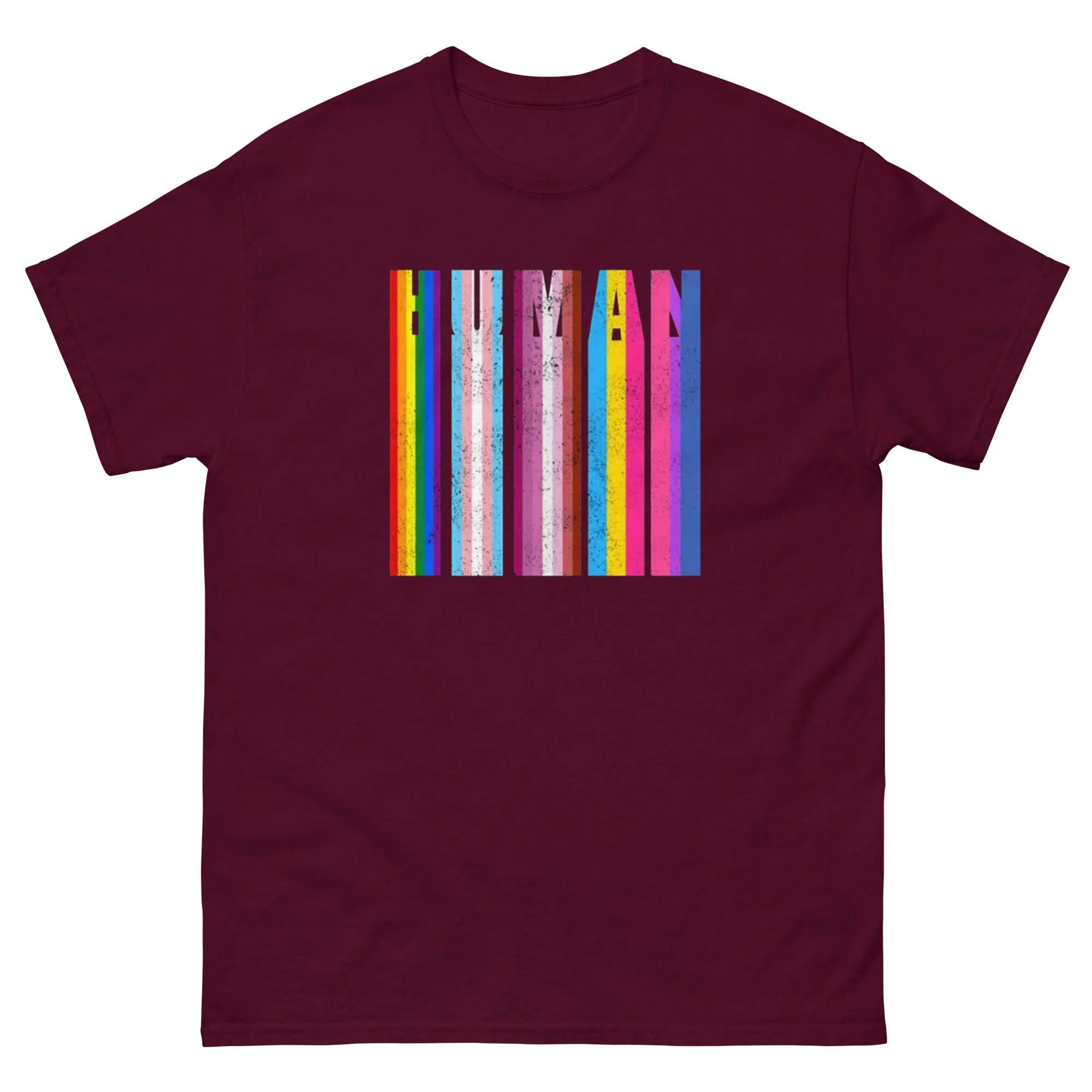 Human Melting Flag classic tee