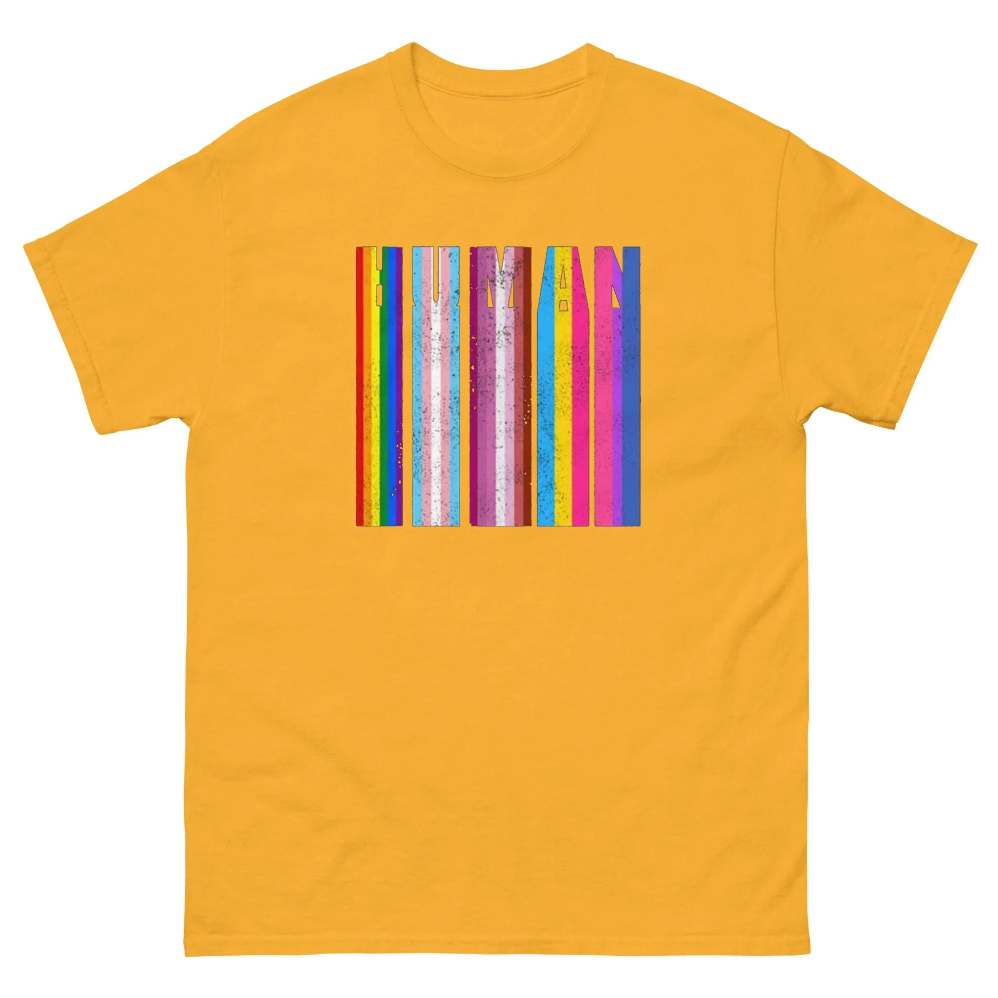 Human Melting Flag classic tee