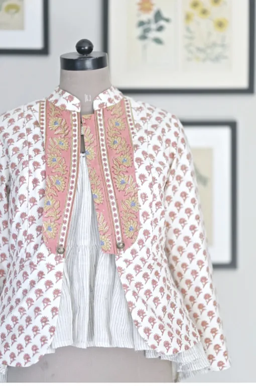 KInche Print Khadi Jacket