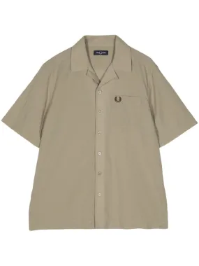 lightweight cotton-crepe shirt