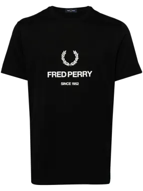 logo print T-shirt