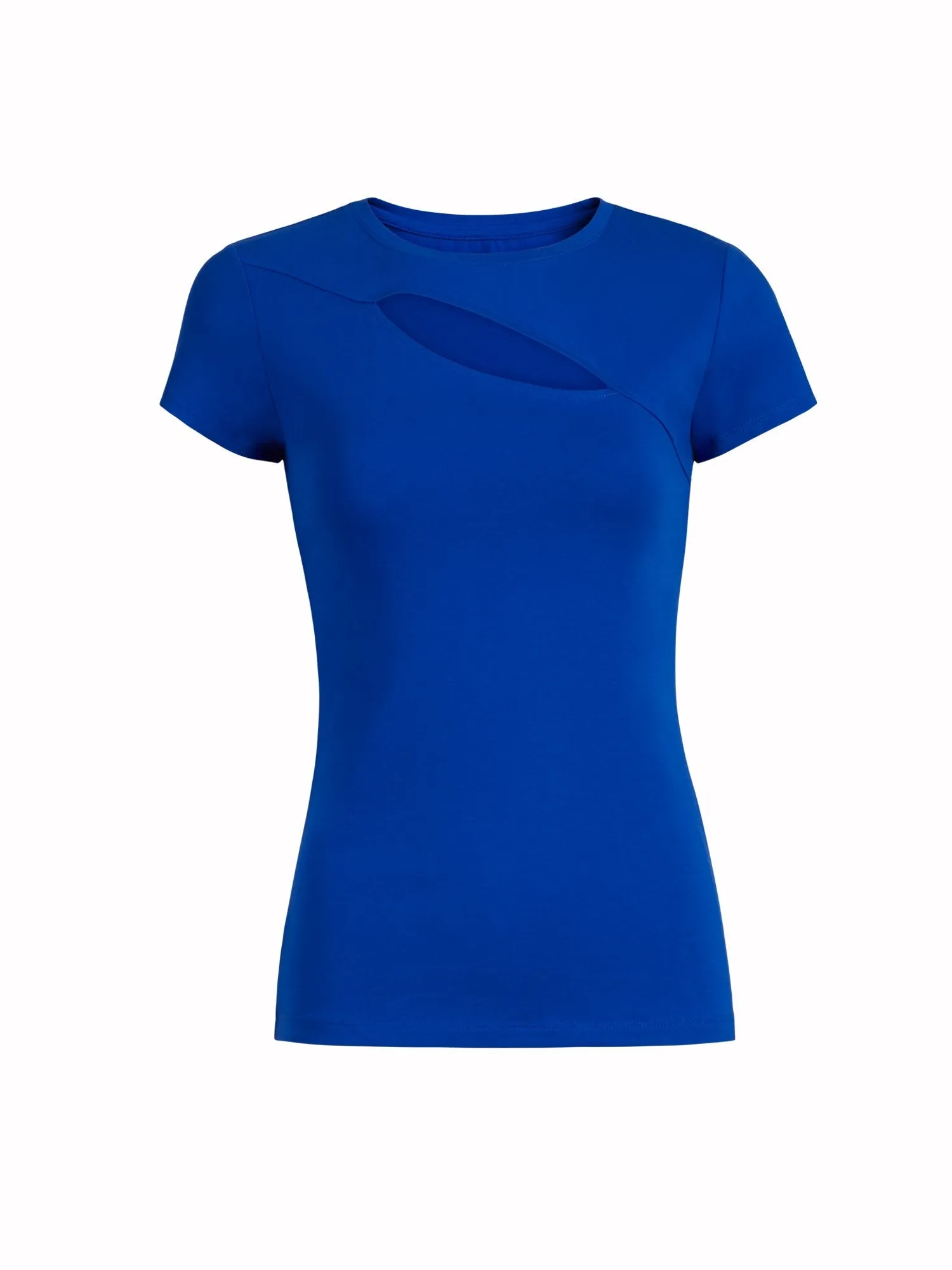 Manhattan Asymmetrical Cutout Tee