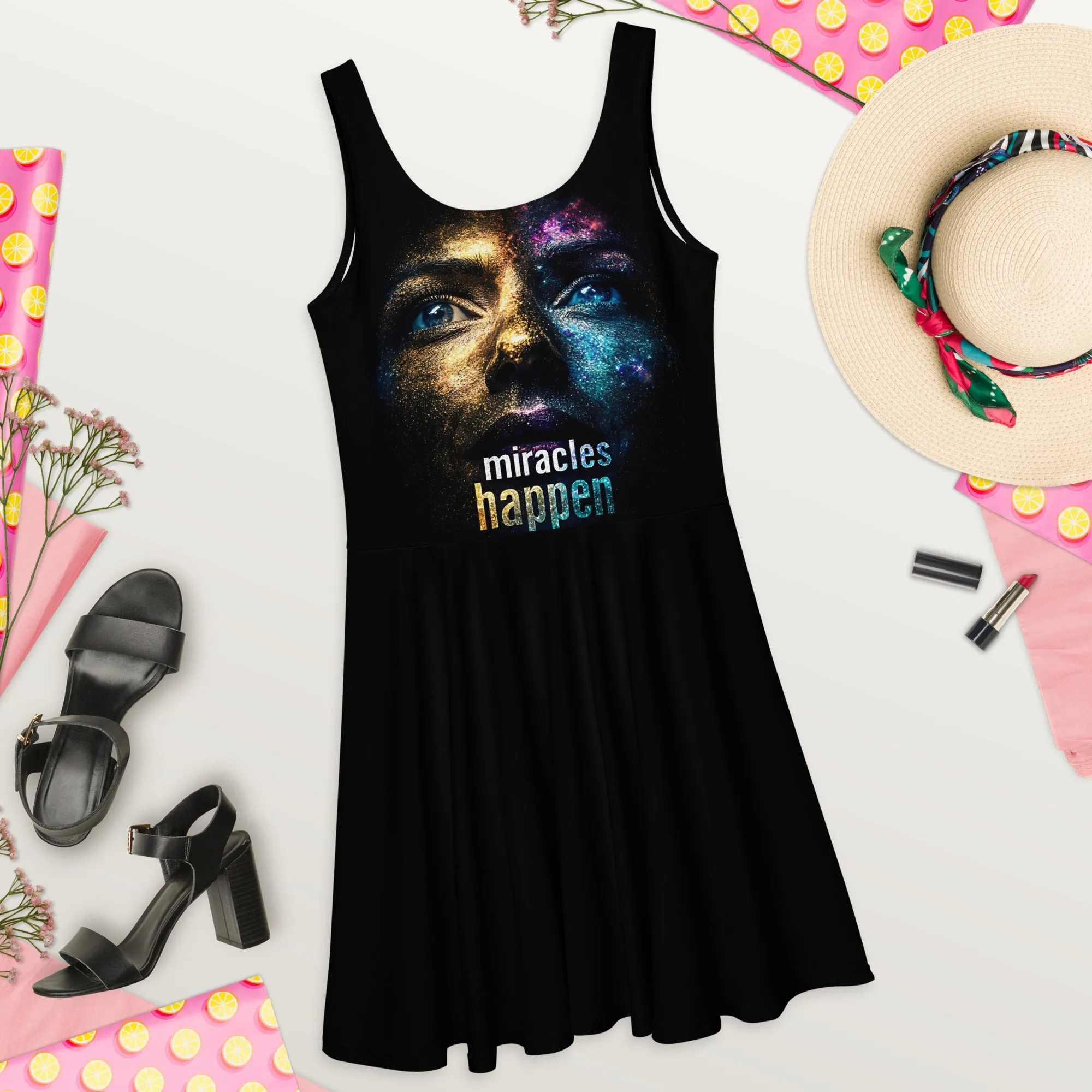 Miracles Happen Edition 1 Skater Dress