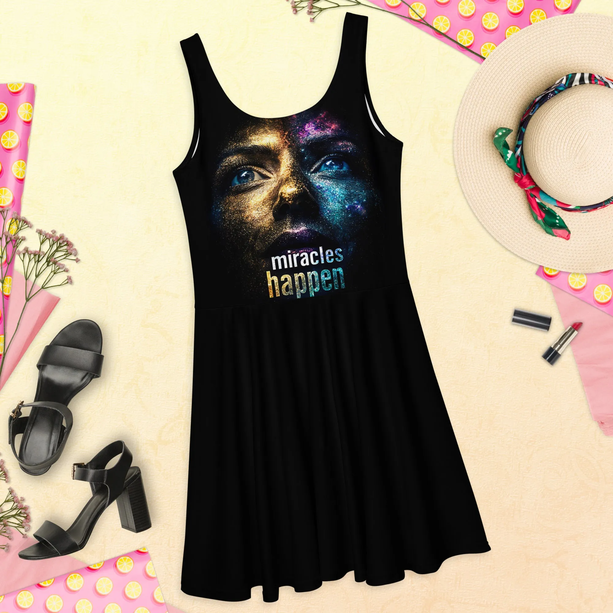 Miracles Happen Edition 1 Skater Dress