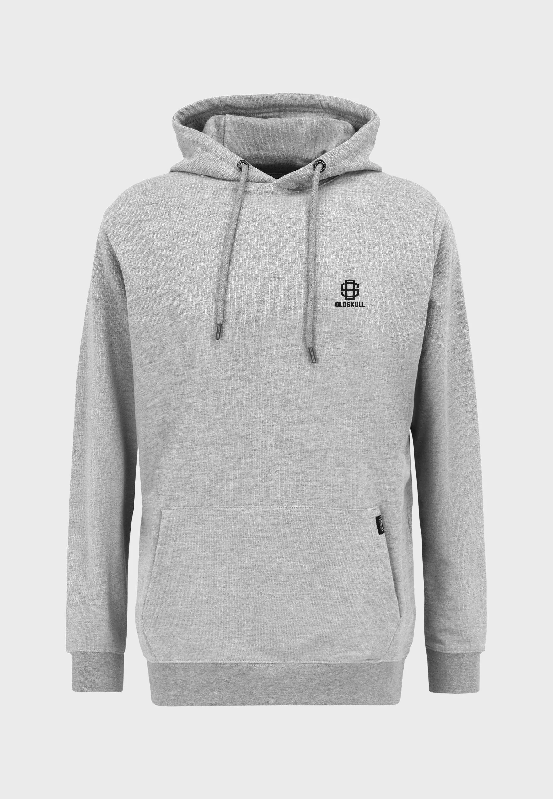 Oldskull Iconic Logo Hoodie Heather Grey