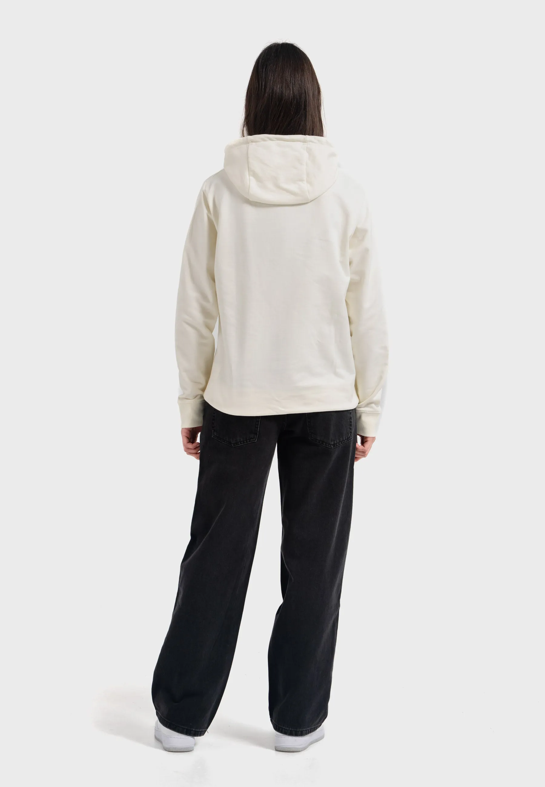 Oldskull Iconic Logo Hoodie Off White