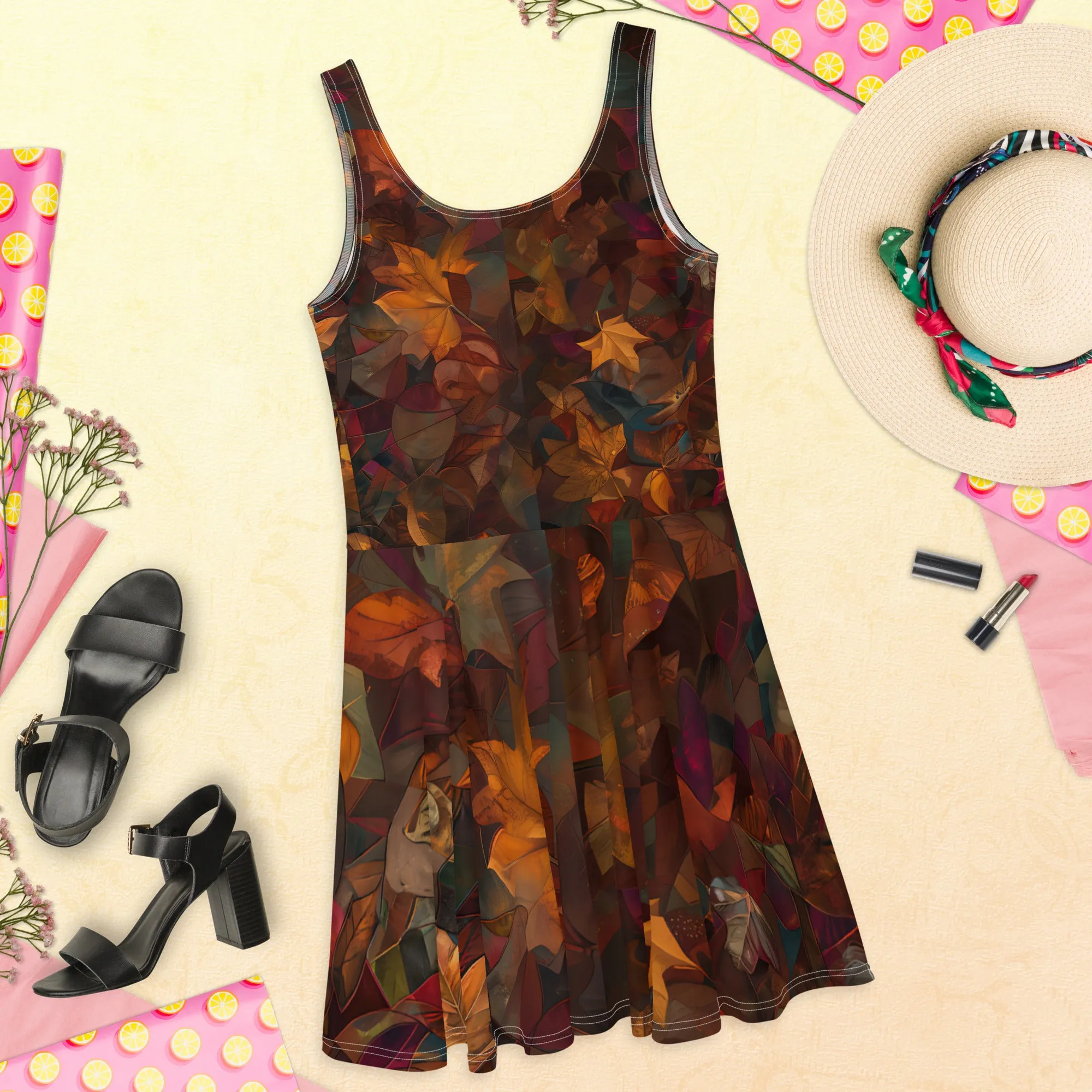 Paws & Peace Skater Dress