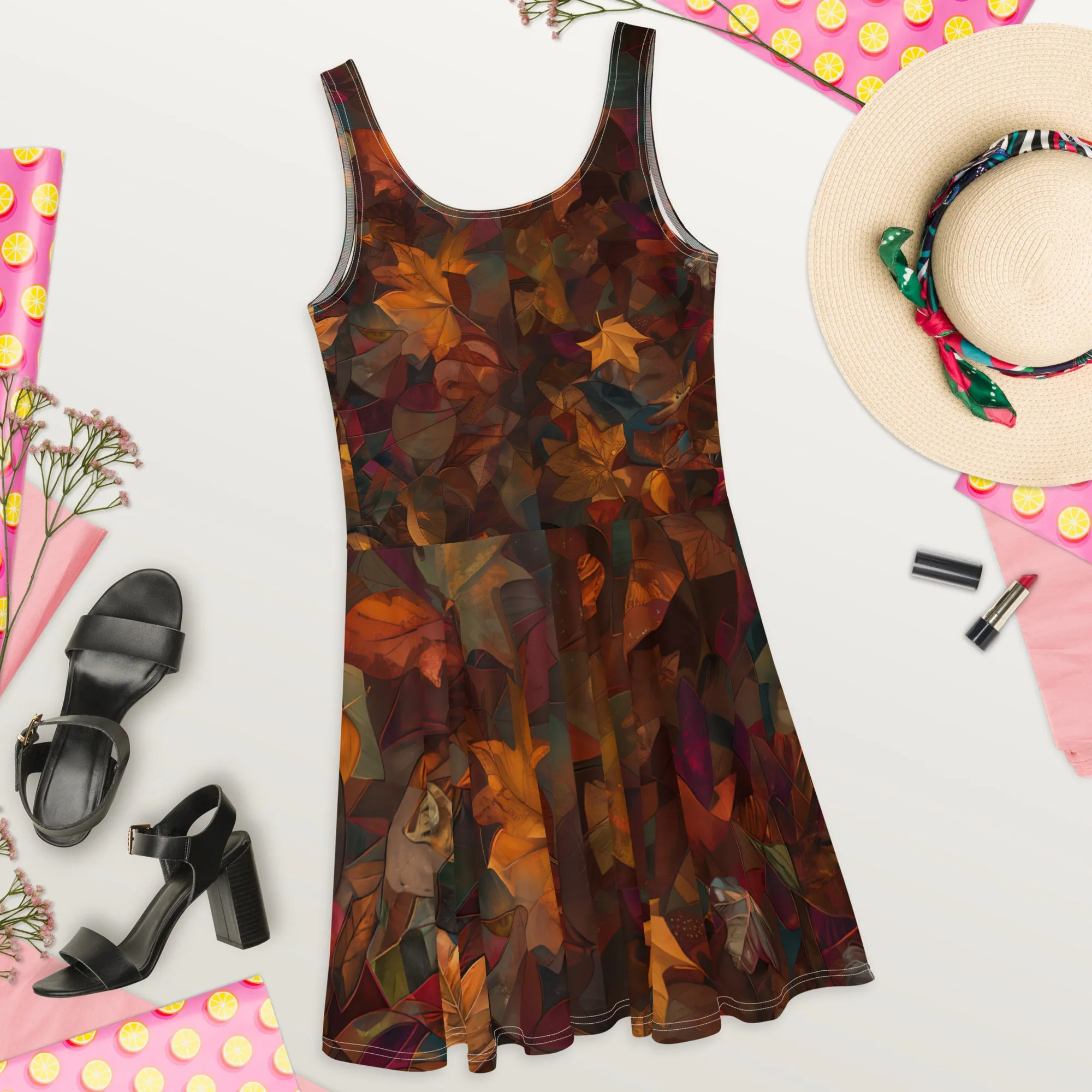 Paws & Peace Skater Dress