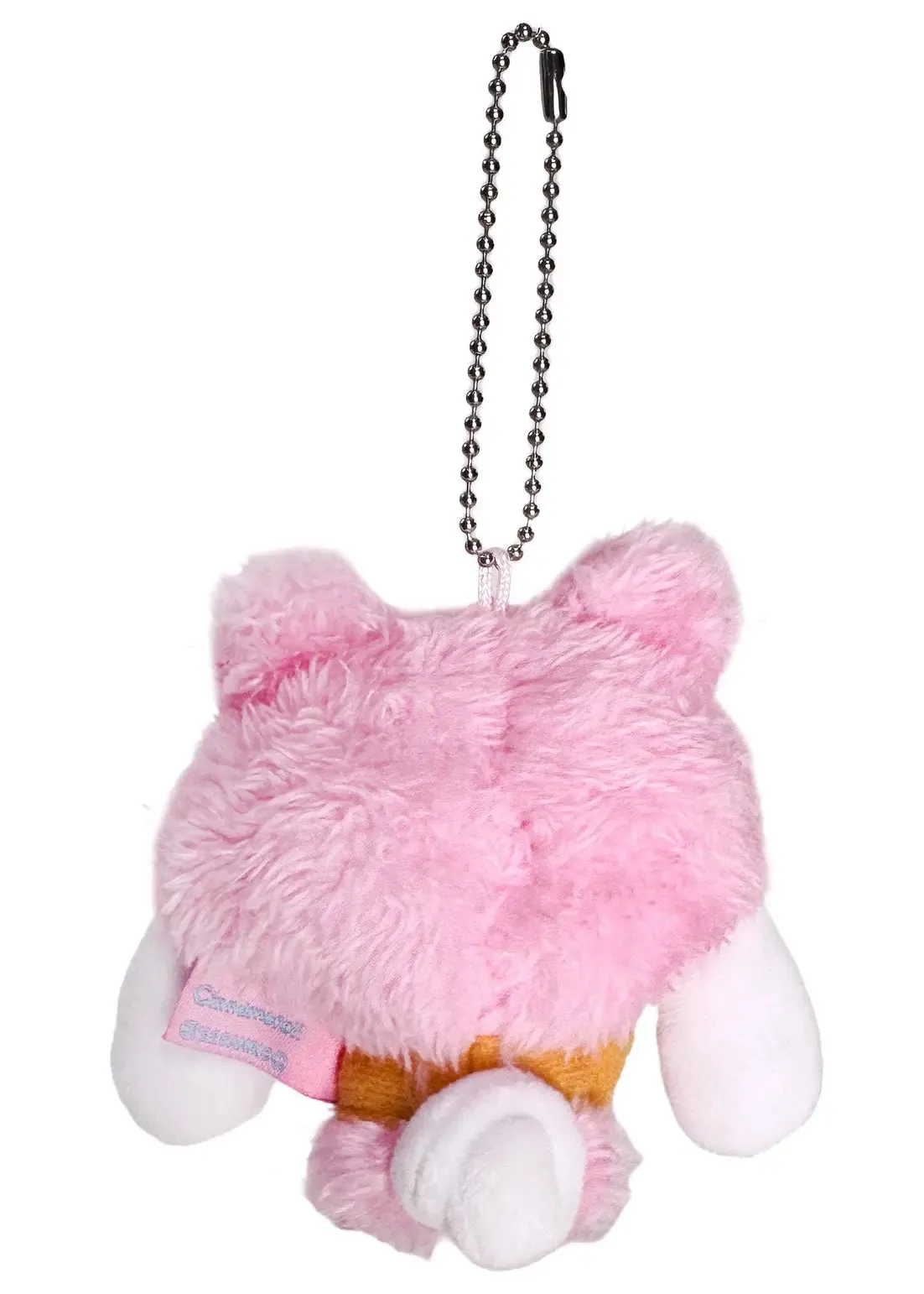 Sanrio x Skater Cinnamoroll in Pink Bear Costume Plush Keychain