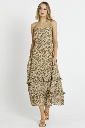 Sass - Laurina Midi Dress - Apple Blossom