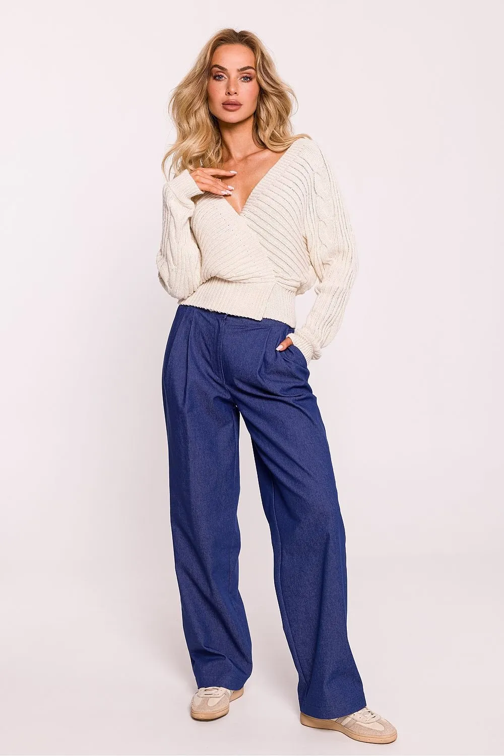 Sophisticated V-Neck Everyday Sweater