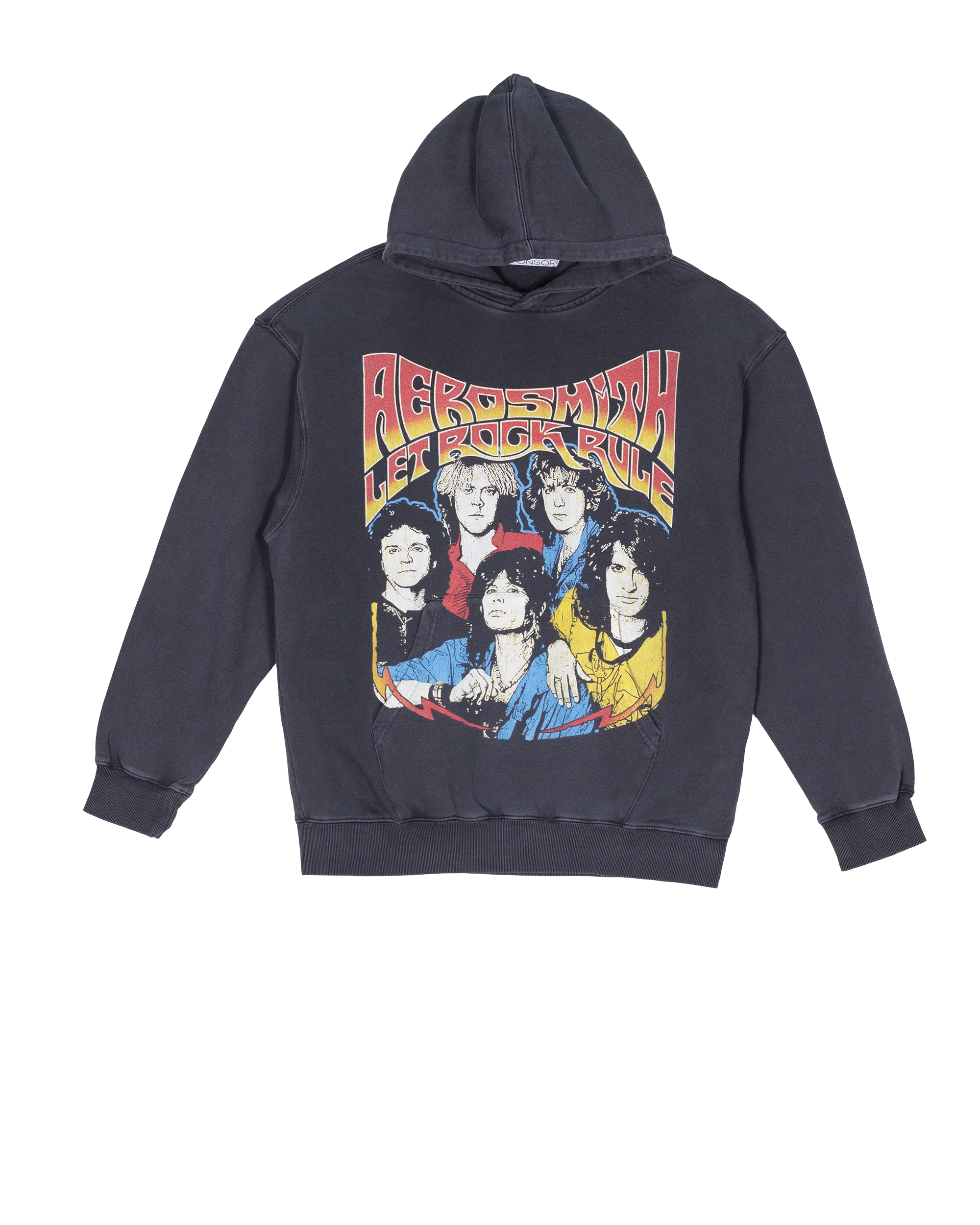Sponsor Aerosmith Let Rock Rule French Terry Sweatshirt Hoodie