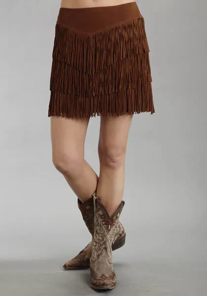 Stetson Ladies Collection Suede Fringe Skirt Style 11-060-0539-0708