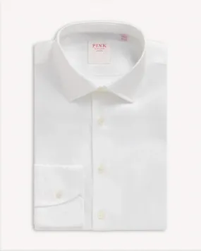Thomas Pink Fine Royal Twill Shirt - White