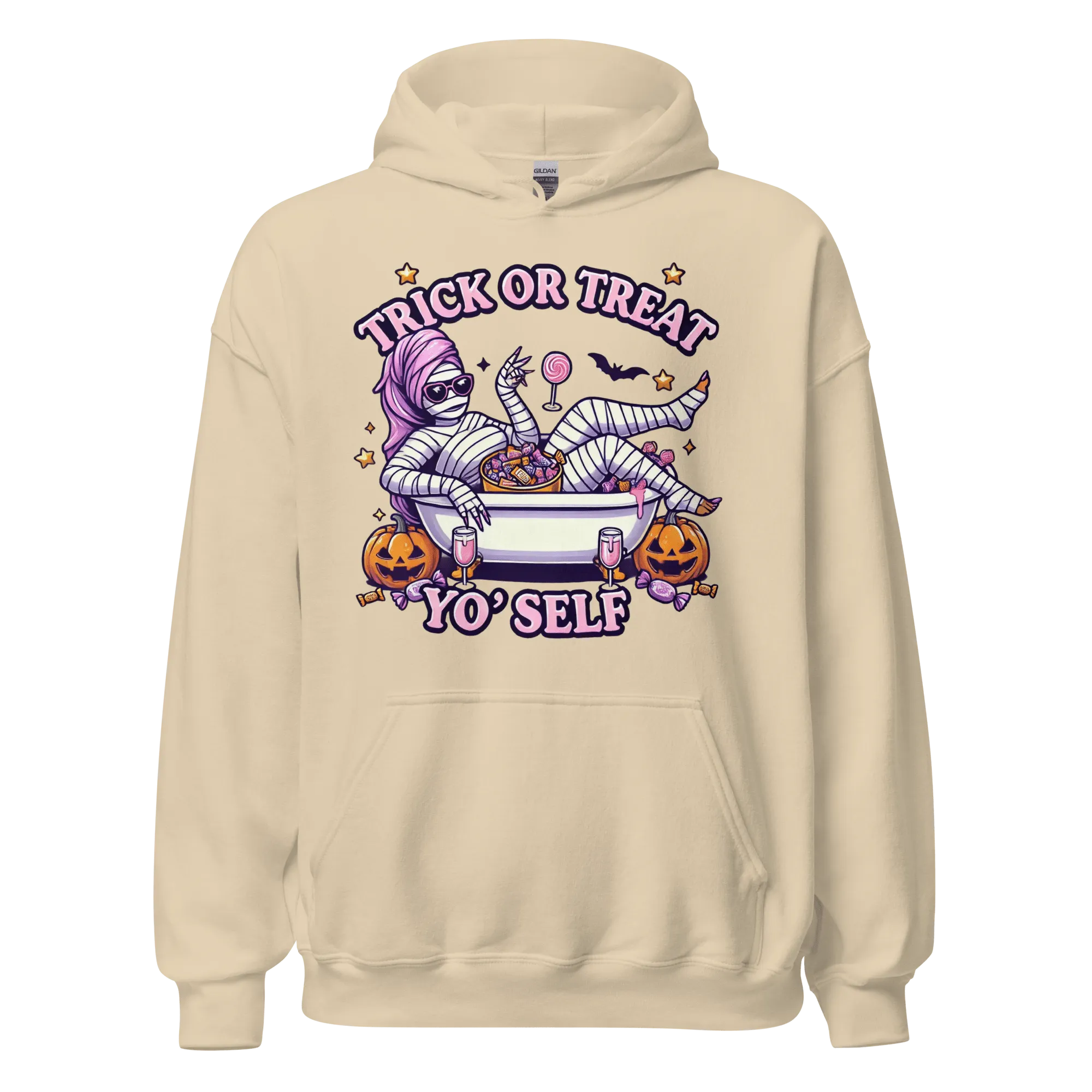 Trick or Treat Yo'Self - Halloween Hoodie - Fun Halloween Hoodie