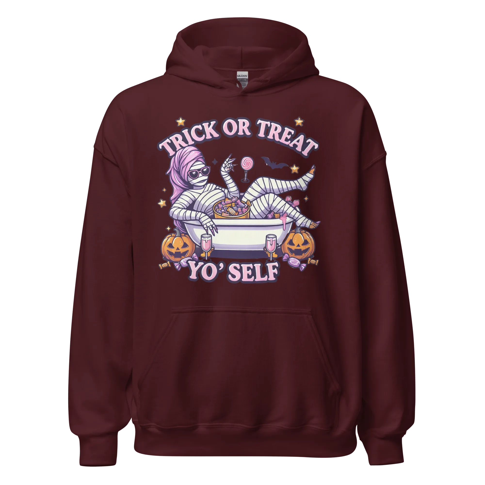 Trick or Treat Yo'Self - Halloween Hoodie - Fun Halloween Hoodie