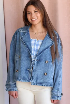 Truley Denim Moto Jacket