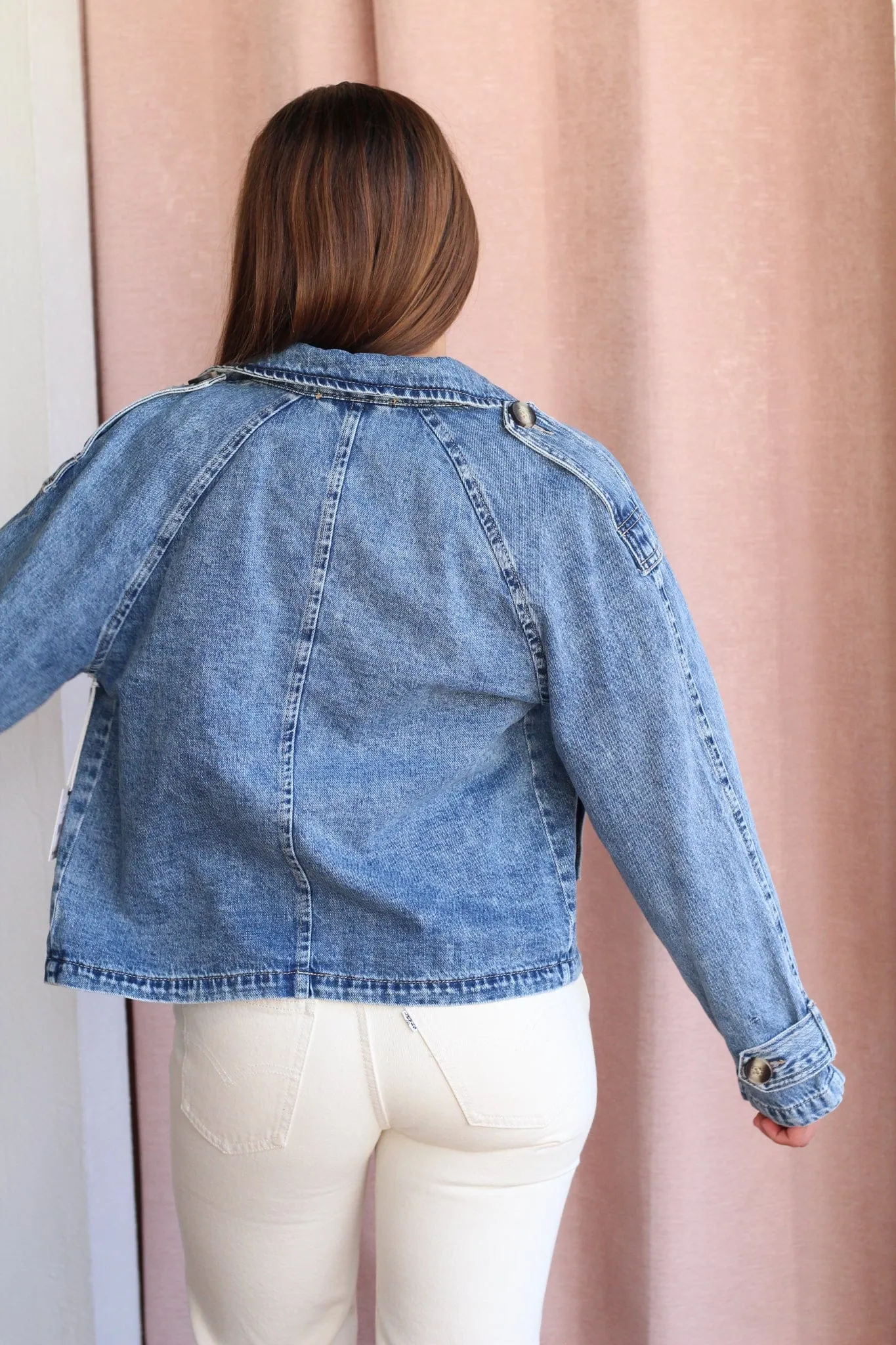 Truley Denim Moto Jacket
