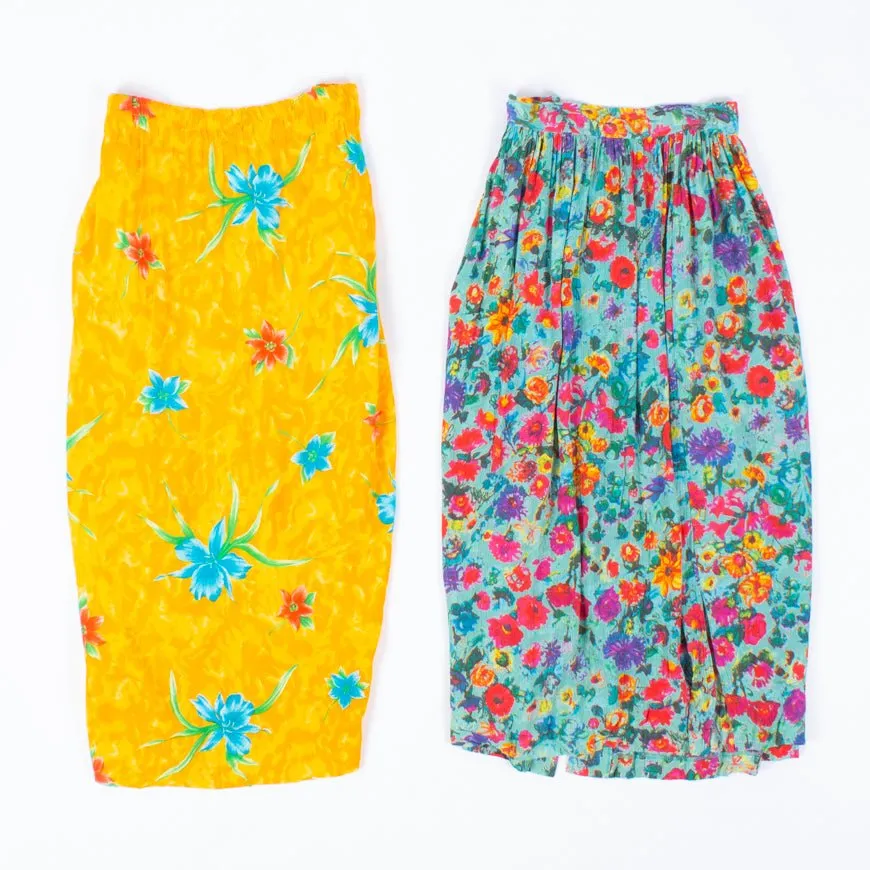 Vintage Viscose Skirts Mix