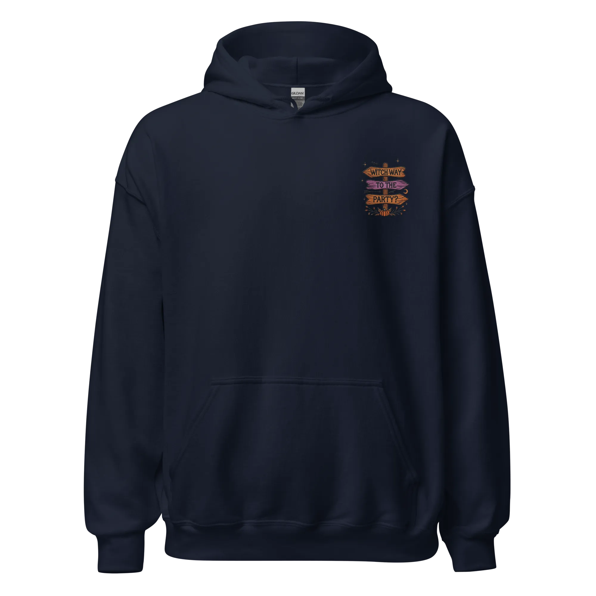Witch Way To The Party? - Halloween Hoodie - Witch Halloween Hoodie